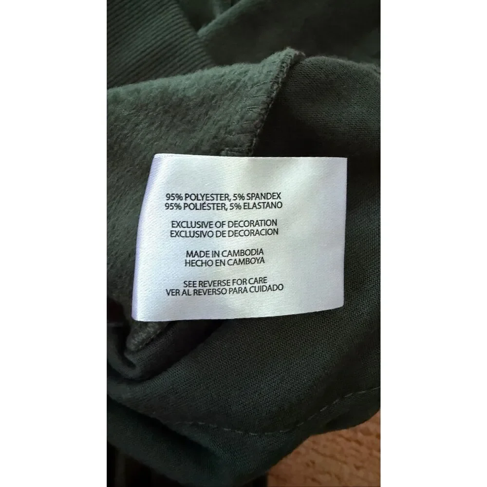 Banana Republic Green Jogger Pants XL Fleece NWT